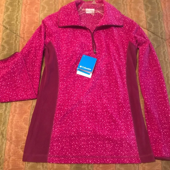 Columbia Tops - NWT Columbia Fleece Zip Shirt Size S